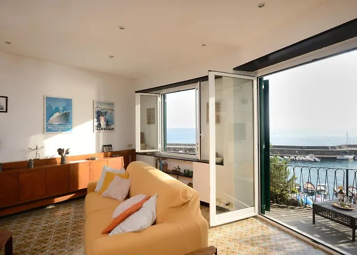 Casaviva - Trilocale Sul Mare Con Terrazza A * Camogli