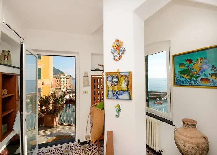 Otel Casaviva - Trilocale Sul Mare Con Terrazza A Camogli